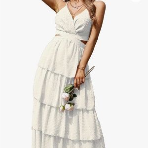 brand new Amazon maxi cutout dress